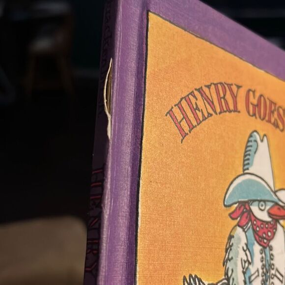 Henry Goes West by Robert Quackenbush, Vintage Hardcover 1982. - Picture 3 of 6